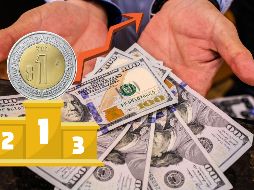 Este es el tipo de cambio de dólar a pesos para este viernes 17 de octubre; la moneda nacional vuelve a apreciarse en la semana. EL INFORMADOR / ARCHIVO