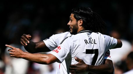 Raúl Jiménez tiene 60 goles en la Premier League, un récord mexicano. AFP/B. Stansall
