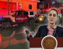 Esto dijo Sheinbaum hoy de visita en Tamaulipas por el crecimiento del río Pánuco. ESPECIAL / Protección Civil Tamaulipas / EFE / ARCHIVO