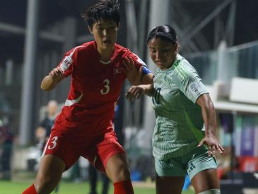 Las asiáticas impusieron su jerarquía sin necesidad de un esfuerzo mayor y el Tricolor fue incapaz de sacudirse el dominio rival. X/ @miseleccionmxEN.