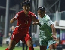 Las asiáticas impusieron su jerarquía sin necesidad de un esfuerzo mayor y el Tricolor fue incapaz de sacudirse el dominio rival. X/ @miseleccionmxEN.