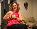 Claudia Romero, sobreviviente de cáncer de mama. EL INFORMADOR/J. Acosta