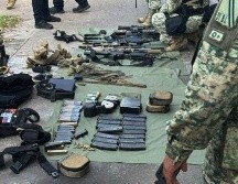 En la detención también se aseguró un arsenal. ESPECIAL