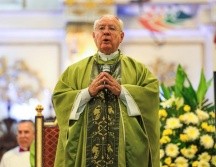 José Francisco Robles Ortega hizo un llamado a los feligreses a honrar a sus santos y difuntos. EL INFORMADOR/ J. ACOSTA.