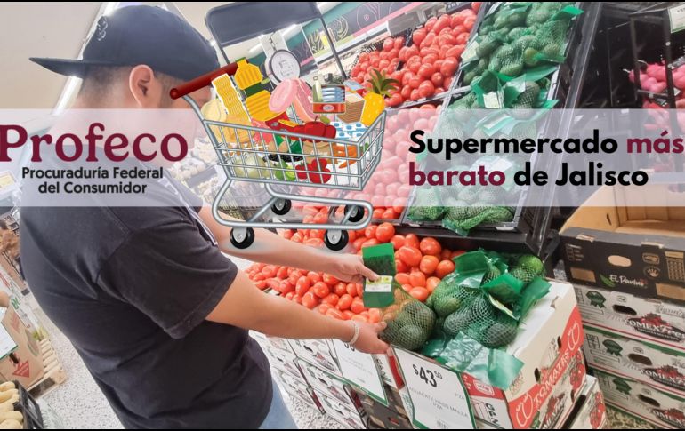 En este supermercado encuentras los precios más bajos de todo Jalisco para adquirir la Canasta Básica; se encuentra en Zapopan. EL INFORMADOR / ARCHIVO