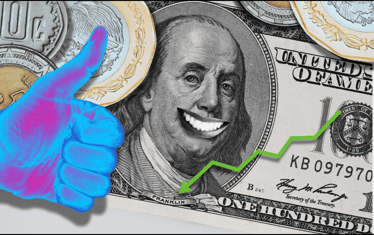 Recuerda que la cotización del dólar cambia a lo largo del día, por ahora, el peso inicia su mañana truncado por el otro. ESPECIAL / Canva