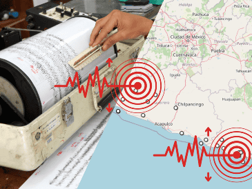 Durante las primeras horas de este 20 de octubre se presentó actividad sísmica en Oaxaca y Guerrero. EFE / ARCHIVO / ESPECIAL / Sistema Sismológico Nacional