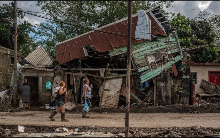 En los próximos días se presentará el censo de damnificados y el plan de apoyos económicos para familias afectadas. AFP