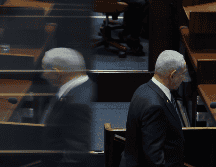 JERUSALEM (---), 20/10/2025.- Israeli Prime Minister Benjamin Netanyahu attends the opening of the winter session of the Israeli parliament, Knesset, in Jerusalem, 20 October 2025. (Jerusalen) EFE/EPA/ABIR SULTAN