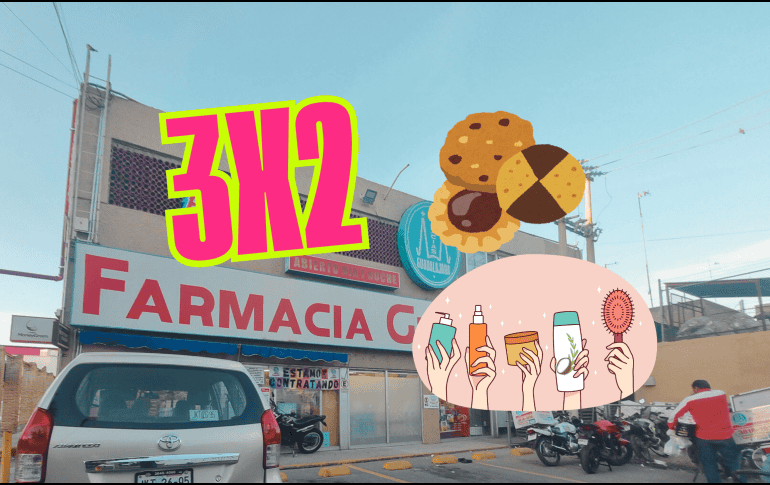 Farmacia Guadalajara ofrece hoy, 20 de octubre, 3x2 en algunos productos como alimentos y más. EL INFORMADOR/ ARCHIVO