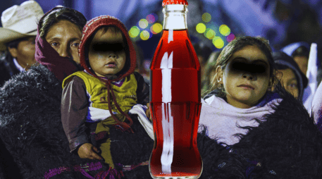 El consumo diario de refresco embotellado en Chiapas es de unos 800 mililitros al día. AFP / ARCHIVO