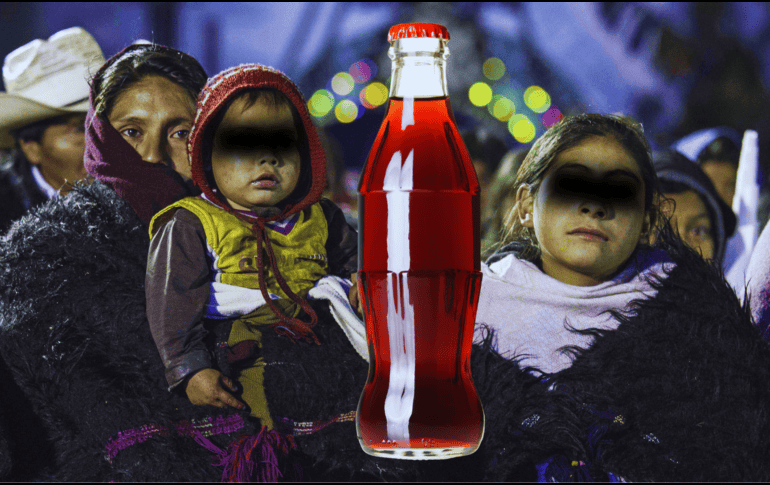 El consumo diario de refresco embotellado en Chiapas es de unos 800 mililitros al día. AFP / ARCHIVO