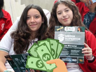 Durante esta semana y hasta el próximo lunes reciben su pago todas las letras del primer apellido. ESPECIAL / BECA BENITO JUÁREZ