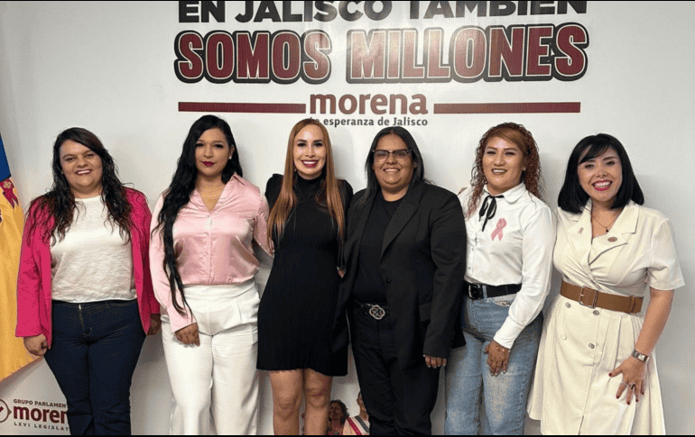 Mujeres morenistas de Jalisco celebraron el legado del voto femenino en el país.
