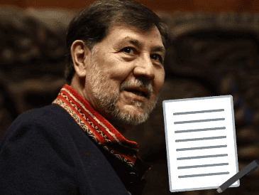 Noroña comentó que este martes citará a conferencia de prensa a los medios de comunicación para dar a conocer las razones de su próxima ausencia. SUN / ARCHIVO