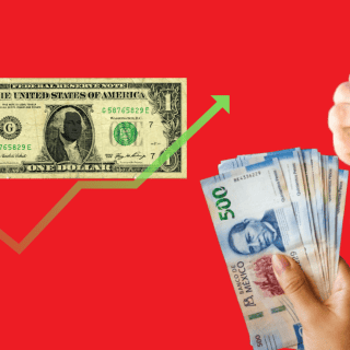 El peso mexicano retrocede frente al dólar esta mañana; te contamos por qué