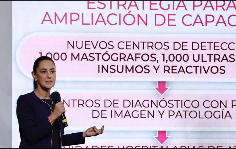 Con esto se busca garantizar el diagnóstico y tratamiento oportuno del cáncer de mama para todas las mujeres del país. SUN / B. FREGOSO