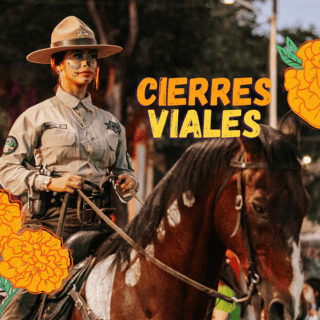 Habrá cierres viales este fin de semana por festejos del Día de Muertos