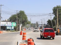 Estas acciones forman parte de la primera etapa de reapertura de la avenida Camino Real a Colima. EL INFORMADOR/ J. ACOSTA