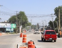 Estas acciones forman parte de la primera etapa de reapertura de la avenida Camino Real a Colima. EL INFORMADOR/ J. ACOSTA