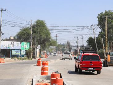 Estas acciones forman parte de la primera etapa de reapertura de la avenida Camino Real a Colima. EL INFORMADOR/ J. ACOSTA