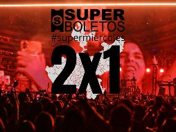 Estos once conciertos de la Arena Guadalajara se encuentran al 2x1 solo por hoy 15 de octubre.  EL INFORMADOR / ARCHIVO