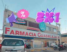 Aprovecha las grandes ofertas de hoy en Farmacia Guadalajara: 2x1 en alimentos y más. EL INFORMADOR/ ARCHIVO