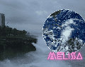 "Melissa" es la tormenta tropical número 13 de la temporada del Atlántico; se espera que esta alcance la categoría 1 como huracán el próximo 25 de octubre. EFE / O. Barría / NOAA