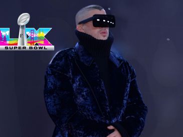 La del 2026 será la segunda aparición de Bad Bunny en un juego por el campeonato de la NFL, aunque la primera como protagonista. AFP / ARCHIVO