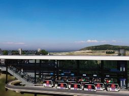 El proyecto consistía en un tren eléctrico que circularía sobre un viaducto elevado desde el Andador Chivas hasta el estacionamiento del inmueble deportivo. CORTESÍA