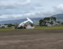 La institución señaló que se activó la Junta Investigadora de Accidentes de Aviación Civil, de 