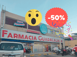Aprovecha las grandes promociones de hoy, 23 de octubre en Farmacia Guadalajara de 50% de descuento en productos seleccionados.  EL INFORMADOR/ ARCHIVO