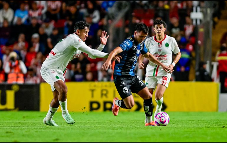 A tan solo un minuto de haber iniciado el enfrentamiento en el Estadio La Corregidora, el equipo local anotó el primer gol del partido. Imago7 / ARCHIVO