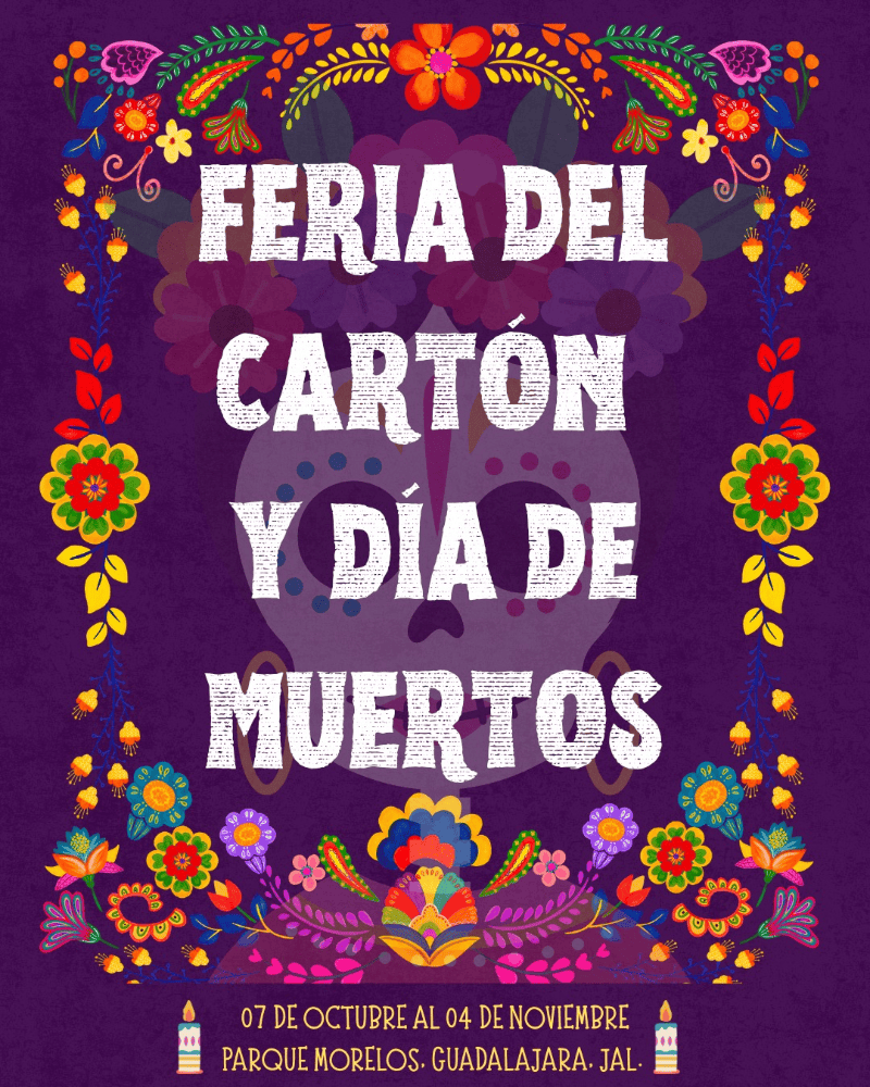 Facebook / Feria del Cartón y Día de Muertos 