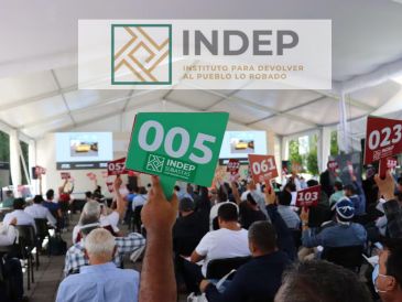 Esta próxima subasta estará compuesta por 493 lotes de bienes muebles en 46 mil 725 piezas y 658 mil 366.90 kilogramos. ESPECIAL / INDEP