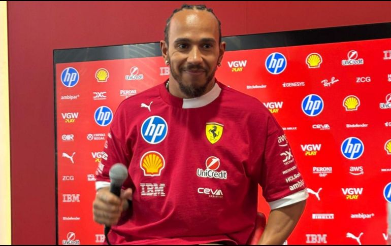 Hamilton aseguró que su monoplaza ha mostrado avances significativos desde el receso de verano. EL INFORMADOR/ P. GALLARDO.