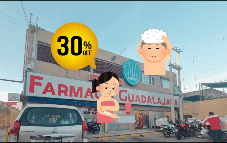 Aprovecha los grandes descuentos del 30% hoy en Farmacia Guadalajara en productos como shampoo y más. EL INFORMADOR/ ARCHIVO