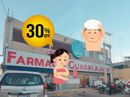 Aprovecha los grandes descuentos del 30% hoy en Farmacia Guadalajara en productos como shampoo y más. EL INFORMADOR/ ARCHIVO