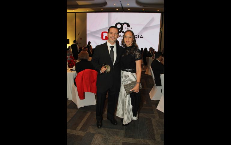 Juan José Sánchez y Alicia Gómez. GENTE BIEN JALISCO / E. Escamilla