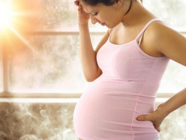 El calor se libera del cuerpo a través de la piel, por lo que, cuando el vientre aumenta de tamaño, el calor debe desplazarse más lejos para escapar. ESPECIAL / CANVA