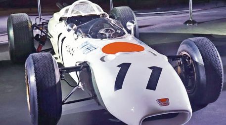 Honda celebra 60 años de su primera victoria en la F1, que fue en México. ESPECIAL