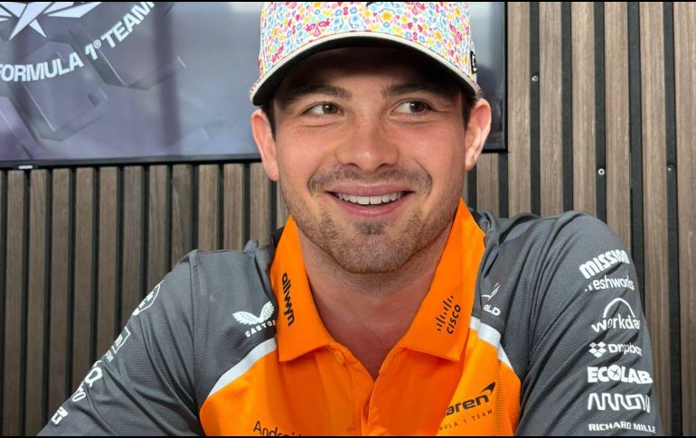 El piloto mexicano Pato O'Ward se dice agradecido por el lugar que se le dio para participar en la primera práctica libre en la competencia en el Autódromo Hermanos Rodríguez. EL INFORMADOR / P. Gallardo