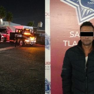Aseguran tractocamión y detienen a conductor por daños a bienes municipales en Tlaquepaque