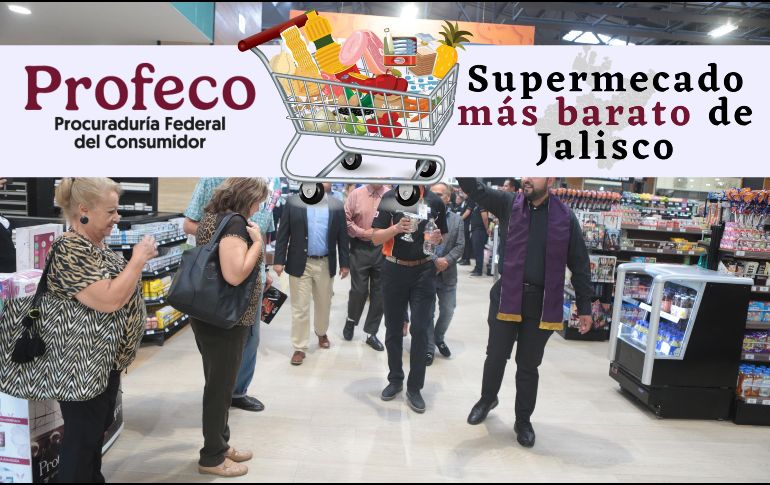 En este supermercado encuentras los precios más bajos de todo Jalisco para adquirir la Canasta Básica; se encuentra en Zapopan. EL INFORMADOR / ARCHIVO