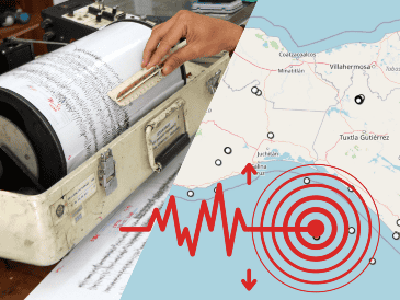 Durante las primeras horas de este 27 de octubre se presentó actividad sísmica en el estado de Chiapas. EFE / ARCHIVO / ESPECIAL / Sistema Sismológico Nacional