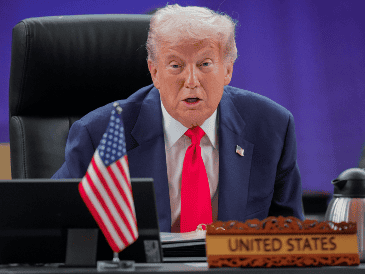 Donald Trump, presidente de Estados Unidos, en su segundo periodo. EFE / V. Thian