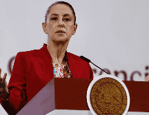 Claudia Sheinbaum, durante 