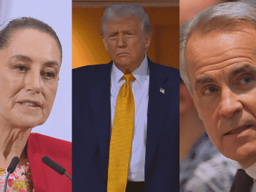 “Trump sabe que es más fácil negociar individualmente con México o con Canadá que con ambos al mismo tiempo", explica en experto. EFE / D. Mareuil / M. Guzmán / F. Ismail