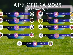 En esta Jornada 16, algunos partidos se transmitirán solo por streaming, mientras que otros podrán verse en televisión abierta o de paga. ESPECIAL / CANVA