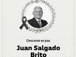 Trascendió que el fallecimiento del secretario de gobierno del estado de Morelos, Juan Salgado Brito, ocurrió la noche de ayer domingo. X / @margarita_gs